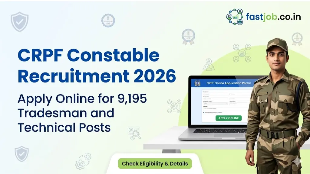CRPF Constable Recruitment 2026