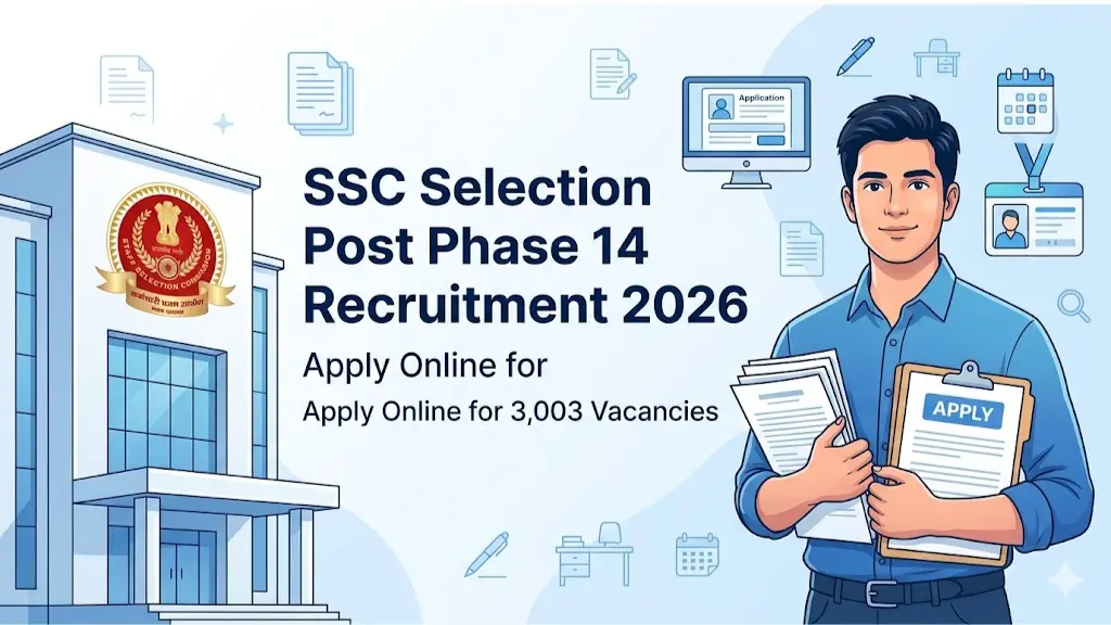 SSC Selection Post Phase 14 Recruitment 2026